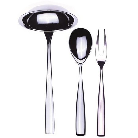 MEPRA Mepra 105022003 Serving Set Fork Spoon & Ladle - Arte - 3 Piece 105022003